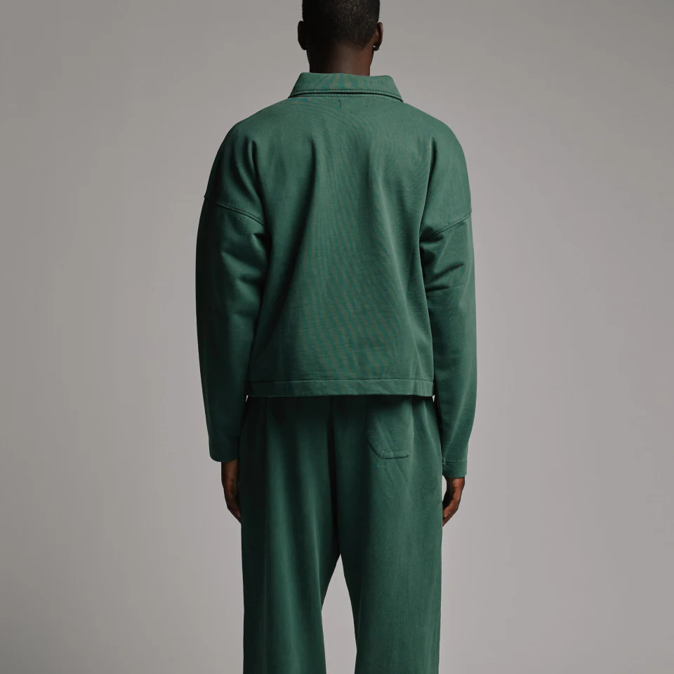Zip-up cotton jacket · 450 GSM · 3