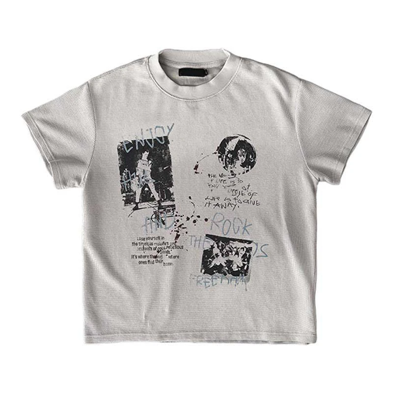 Men's oversized boxy-fit cotton T-shirt · 220 GSM