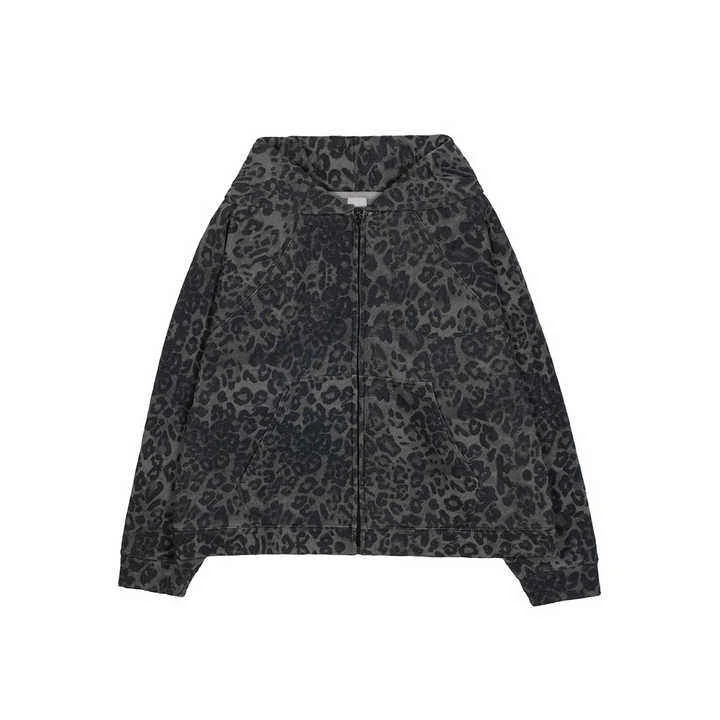 Boxy-fit acid-wash cotton hoodie · 3