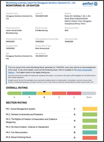 BSCI audit document