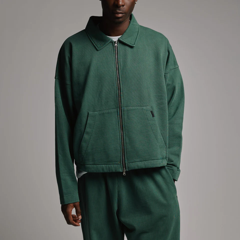 450 GSM Cotton Double-Zip Jacket
